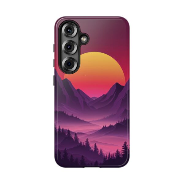 Mountain Sunset Phone Case - Tough Cases for Nature Lovers