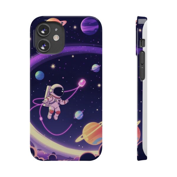 Space Astronaut Slim Phone Case
