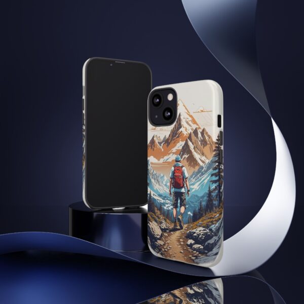 Adventure Phone Case, Mountain Hiking Phone Cover, Outdoor Enthusiast Gift, Nature Lover Accessory, Travel Cell Phone Protector