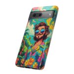 Stylish Hawaiian Tough Phone Case - Perfect for Trendsetters & Everyday Use