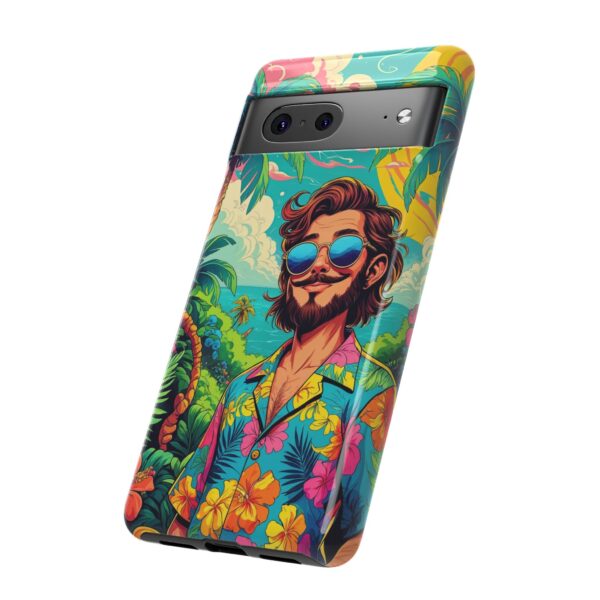 Stylish Hawaiian Tough Phone Case - Perfect for Trendsetters & Everyday Use