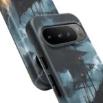 Stormy Seas Tough Phone Case - Pirate Ship Design