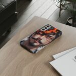 Fiery Design, Anime Style, Unique Cell Phone Accessory, Strong and Stylish