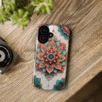 Mandala Phone Case, Colorful Floral Design, Bohemian Style, Tough Cases, Gift for Her