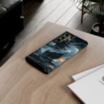 Stormy Seas Tough Phone Case - Pirate Ship Design