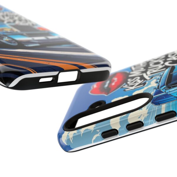 Cool Phone Case for Truck Lovers, Trucking Gifts, Unique Truck Driver Accessories, Kiss Mutha Truckin Cash Design, Fun Car Enthusiast Gift