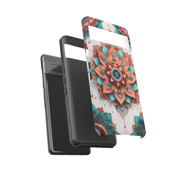 Mandala Phone Case, Colorful Floral Design, Bohemian Style, Tough Cases, Gift for Her