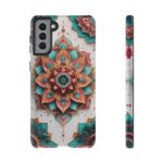 Mandala Phone Case, Colorful Floral Design, Bohemian Style, Tough Cases, Gift for Her
