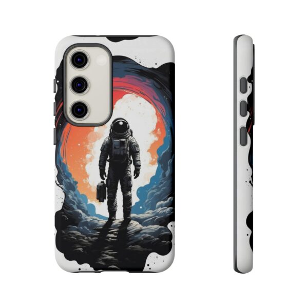 Astronaut Case, Tough Phone Cover, Galaxy Art Protector, Space Lover Gift, Unique Mobile Accessory