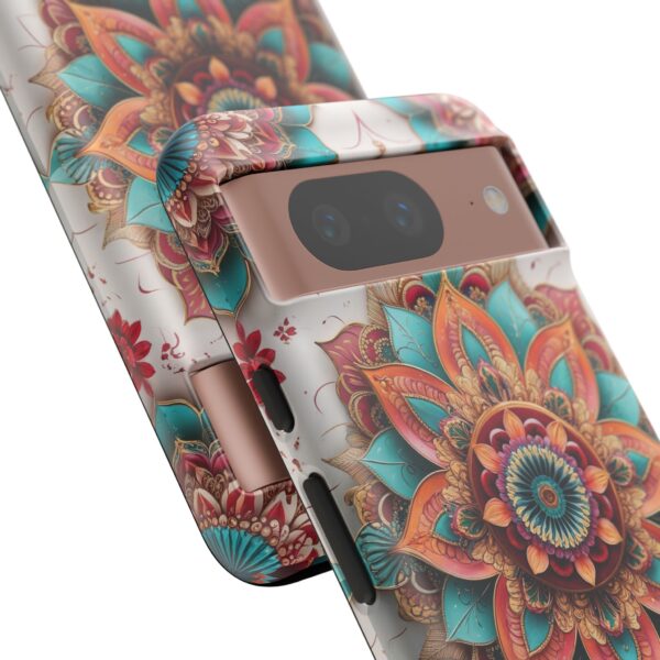 Mandala Phone Case, Colorful Floral Design, Bohemian Style, Tough Cases, Gift for Her