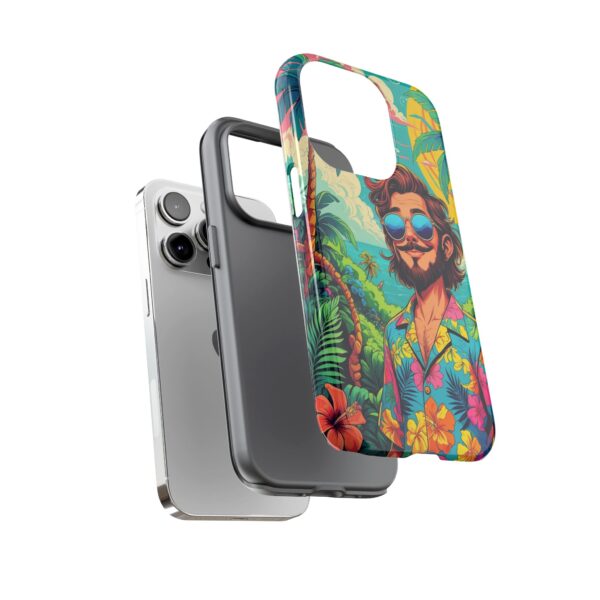 Stylish Hawaiian Tough Phone Case - Perfect for Trendsetters & Everyday Use
