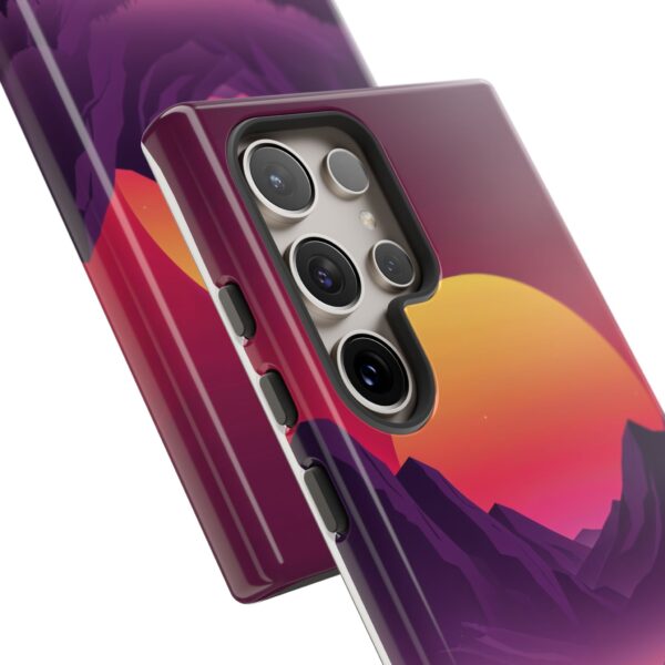 Mountain Sunset Phone Case - Tough Cases for Nature Lovers
