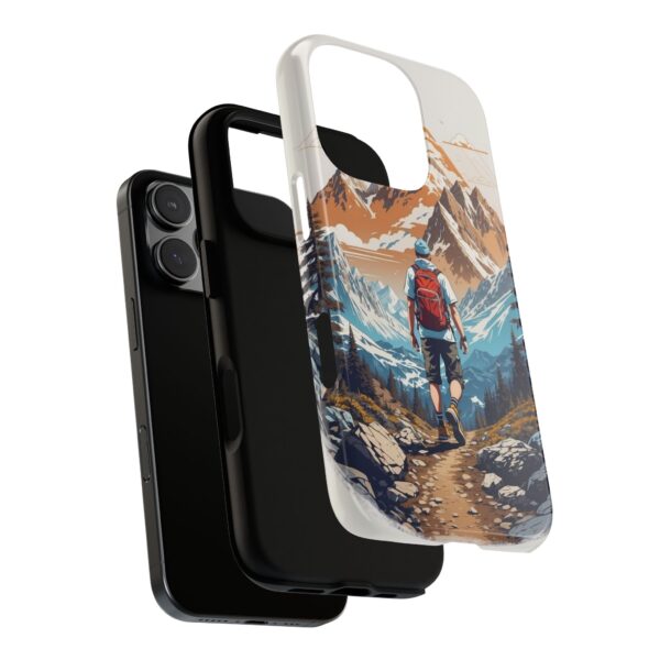Adventure Phone Case, Mountain Hiking Phone Cover, Outdoor Enthusiast Gift, Nature Lover Accessory, Travel Cell Phone Protector