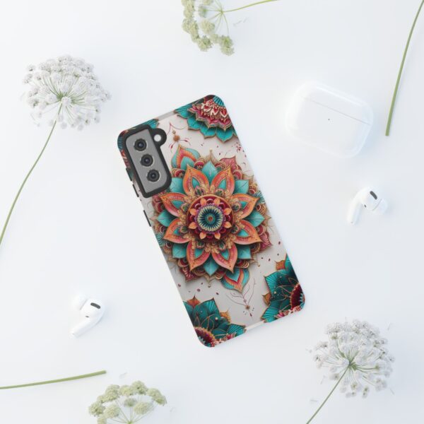 Mandala Phone Case, Colorful Floral Design, Bohemian Style, Tough Cases, Gift for Her