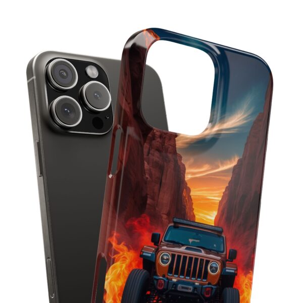 Adventure Jeep Slim Phone Case - Perfect for Off-Road Enthusiasts