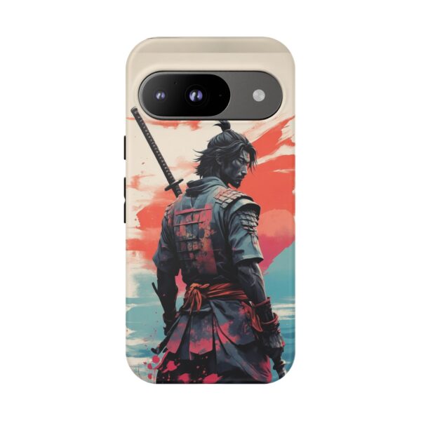 Samurai Warrior Phone Case, Tough Cases, Unique Phone Accessories, Phone Cover Gift, Gamer Phone Decor, Anime Style Case