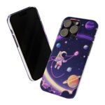 Space Astronaut Slim Phone Case