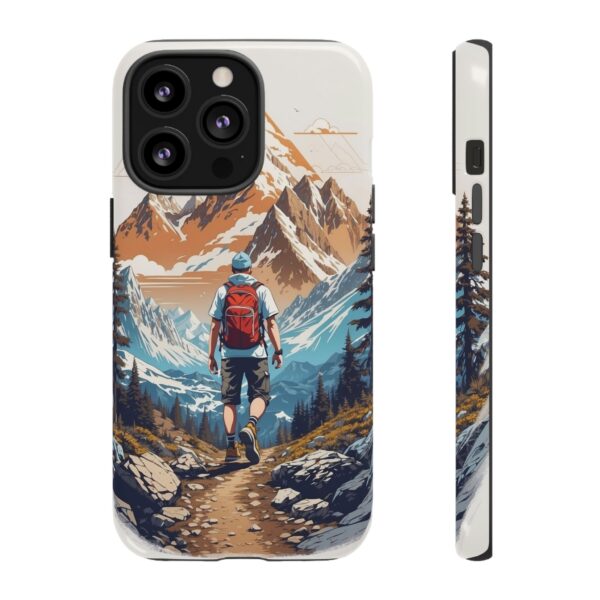 Adventure Phone Case, Mountain Hiking Phone Cover, Outdoor Enthusiast Gift, Nature Lover Accessory, Travel Cell Phone Protector