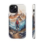 Adventure Phone Case, Mountain Hiking Phone Cover, Outdoor Enthusiast Gift, Nature Lover Accessory, Travel Cell Phone Protector