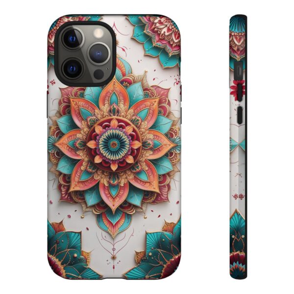 Mandala Phone Case, Colorful Floral Design, Bohemian Style, Tough Cases, Gift for Her