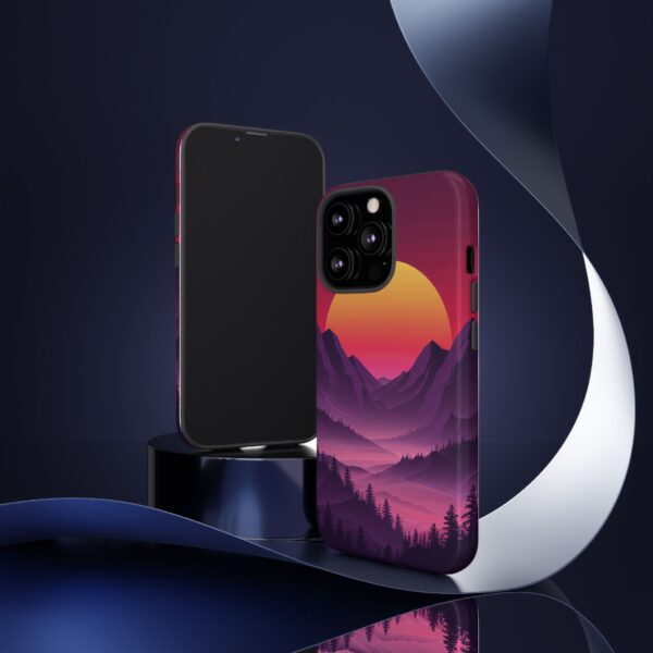 Mountain Sunset Phone Case - Tough Cases for Nature Lovers