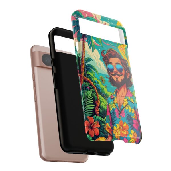 Stylish Hawaiian Tough Phone Case - Perfect for Trendsetters & Everyday Use