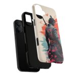 Samurai Warrior Phone Case, Tough Cases, Unique Phone Accessories, Phone Cover Gift, Gamer Phone Decor, Anime Style Case