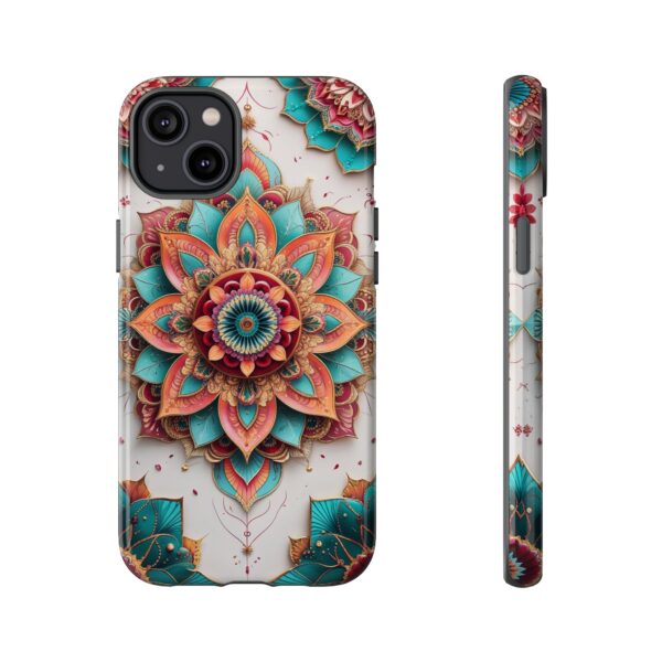 Mandala Phone Case, Colorful Floral Design, Bohemian Style, Tough Cases, Gift for Her