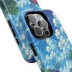 Dog-Themed Phone Case, Whimsical Pet Lover Case, Cute Animal Accessory, Nature Scene Protection, Gift for Dog Owners