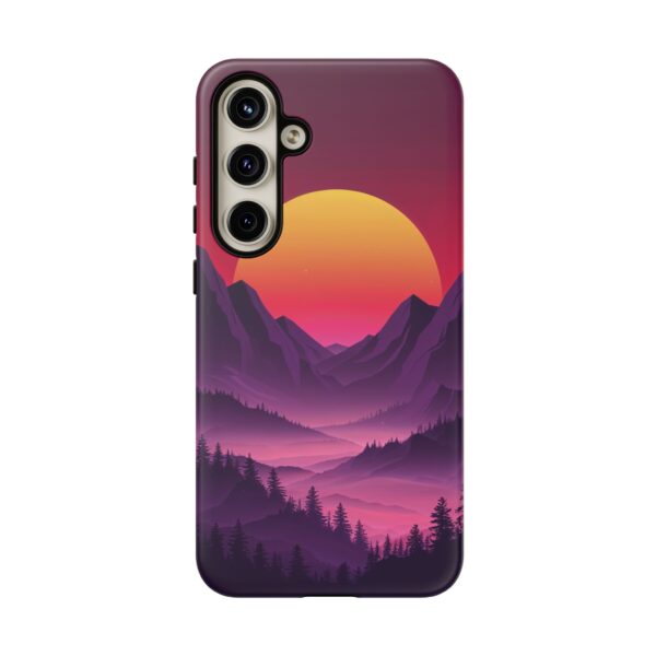 Mountain Sunset Phone Case - Tough Cases for Nature Lovers