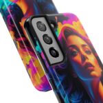 Vibrant, Colorful Woman Design - Tough Phone Case