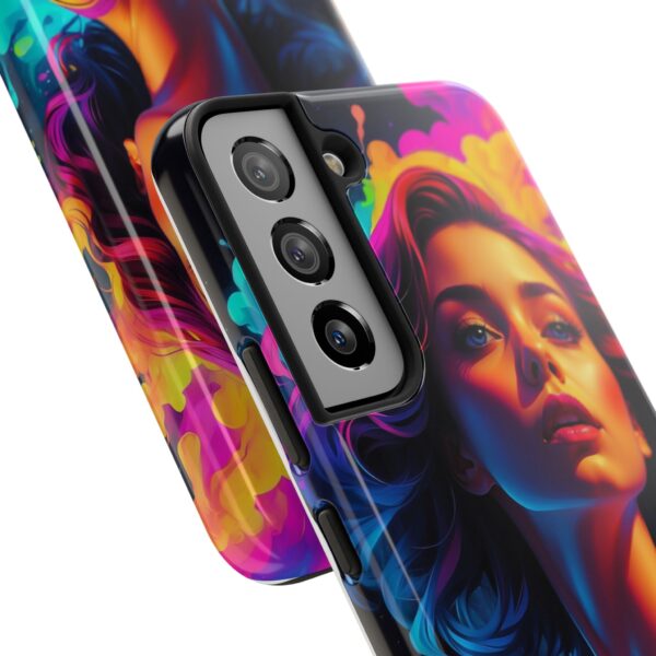 Vibrant, Colorful Woman Design - Tough Phone Case