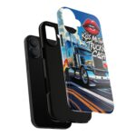 Cool Phone Case for Truck Lovers, Trucking Gifts, Unique Truck Driver Accessories, Kiss Mutha Truckin Cash Design, Fun Car Enthusiast Gift