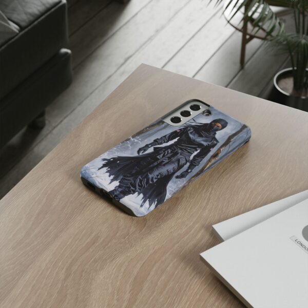 Artistic Phone Case, Ninja Aesthetic, Unique Smartphone Cover, Adventurous Spirit