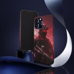 Red Urban Warrior Phone Case for Gamers & Action Fans