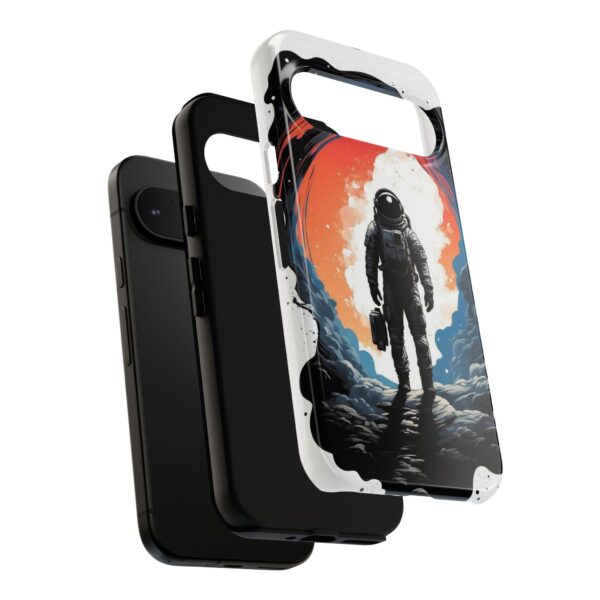 Astronaut Case, Tough Phone Cover, Galaxy Art Protector, Space Lover Gift, Unique Mobile Accessory