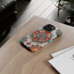 Colorful Mandala Phone Cover, Bohemian Style Accessory, Unique Gift for Her, Stylish Smartphone Protection