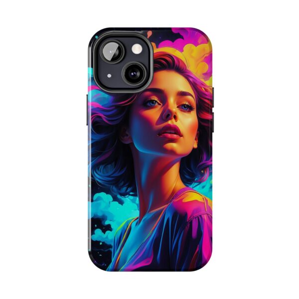 Vibrant, Colorful Woman Design - Tough Phone Case