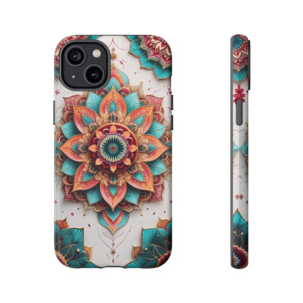 Mandala Phone Case, Colorful Floral Design, Bohemian Style, Tough Cases, Gift for Her