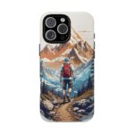 Adventure Phone Case, Mountain Hiking Phone Cover, Outdoor Enthusiast Gift, Nature Lover Accessory, Travel Cell Phone Protector