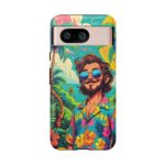 Stylish Hawaiian Tough Phone Case - Perfect for Trendsetters & Everyday Use