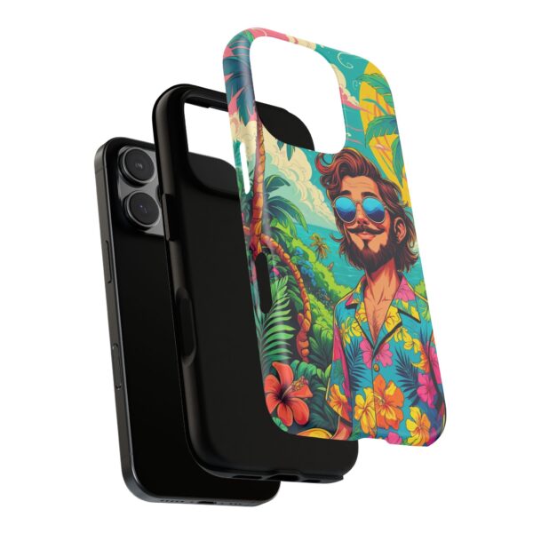 Stylish Hawaiian Tough Phone Case - Perfect for Trendsetters & Everyday Use