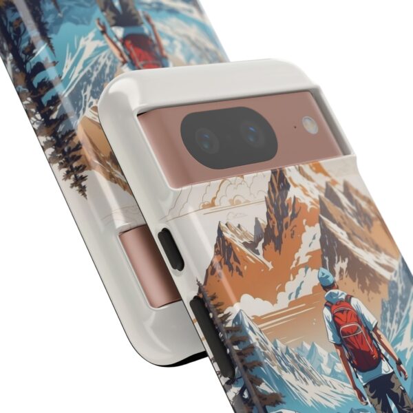 Adventure Phone Case, Mountain Hiking Phone Cover, Outdoor Enthusiast Gift, Nature Lover Accessory, Travel Cell Phone Protector