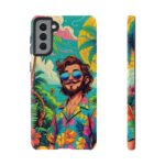 Stylish Hawaiian Tough Phone Case - Perfect for Trendsetters & Everyday Use