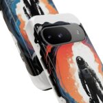 Astronaut Case, Tough Phone Cover, Galaxy Art Protector, Space Lover Gift, Unique Mobile Accessory
