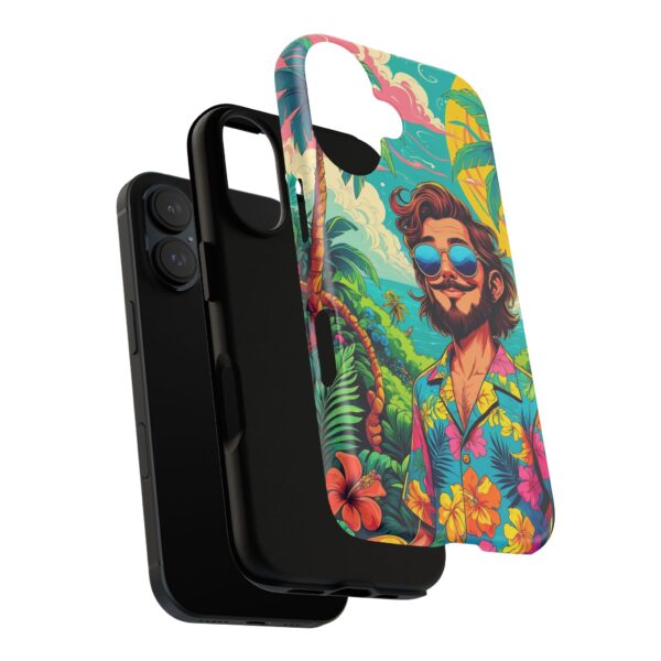 Stylish Hawaiian Tough Phone Case - Perfect for Trendsetters & Everyday Use