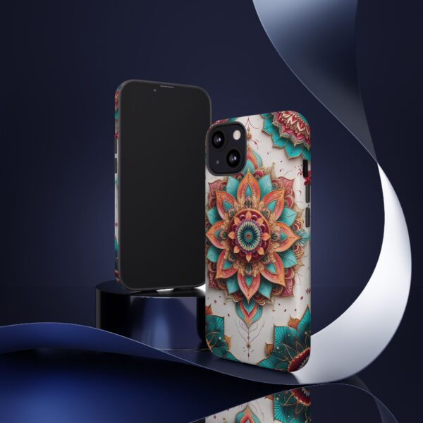 Mandala Phone Case, Colorful Floral Design, Bohemian Style, Tough Cases, Gift for Her