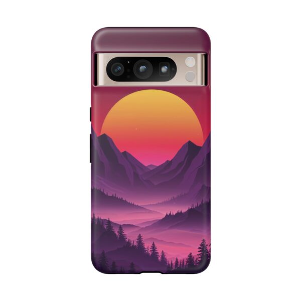 Mountain Sunset Phone Case - Tough Cases for Nature Lovers