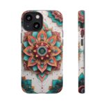 Mandala Phone Case, Colorful Floral Design, Bohemian Style, Tough Cases, Gift for Her