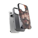 Fiery Design, Anime Style, Unique Cell Phone Accessory, Strong and Stylish